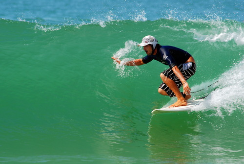 Surfer bei Messanges